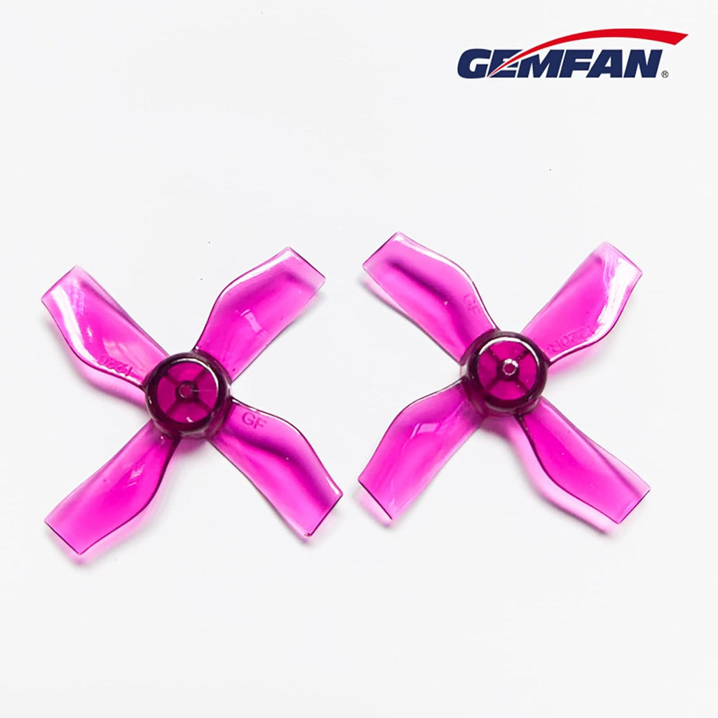 Gemfan 24pcs 1220-4 31mm 4-Blade 0.8mm Tiny Whoop Propellers for Betafpv Cetus for Eachine E010 JJRC H36 FPV Quad Drone 0703-1103 Brushless Motors