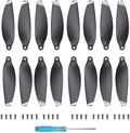 16Pcs Mini 2 Propellers Replacement Low-Noise and Quick-Release Blades Props Compatible with DJI Mini 2 / Mini SE/Mini 2 SE/Mini 4K Drone, Silver