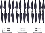 3 SET/12PCS Foldable Propeller for F11GIM SJRC F11 DE22 4K Pro F11 Pro and F24 Pro F35 Aircraft Blade Aerial Photography Brushless Drone Accessories