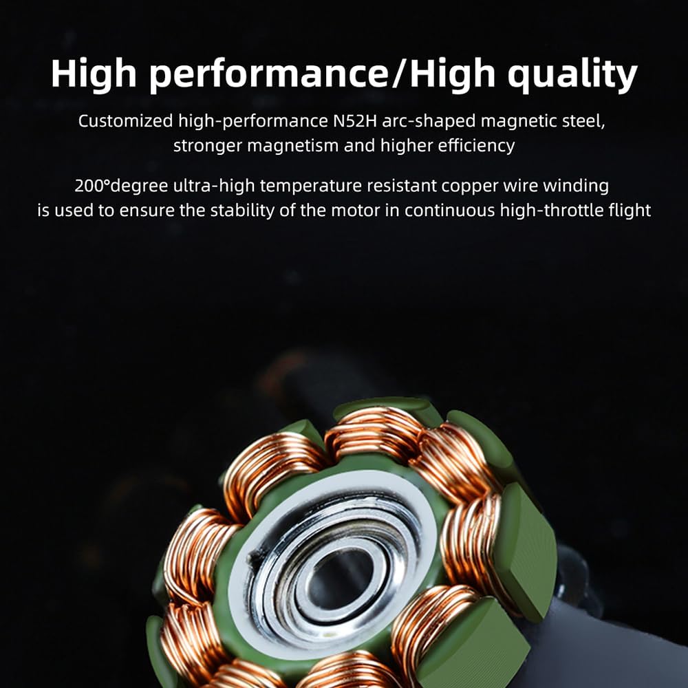 HGLRC Specter 1303.5 5500KV 2-4S Brushless Motor for 2-2.5Inch Tiny Drone and 2-3Inch Toothpick Drone