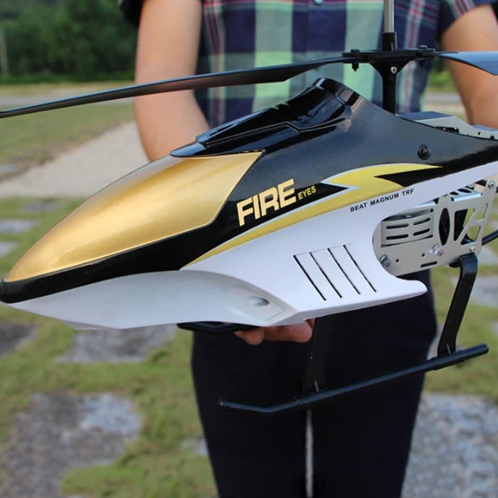 Fall-Resistant Remote Control Aircraft Drone Large RC Helicopter Charging Electric Drone Plane Outdoor Airplane Parent Children Kids Toy Birthday Gifts(2 Batteries)