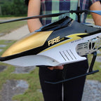 Fall-Resistant Remote Control Aircraft Drone Large RC Helicopter Charging Electric Drone Plane Outdoor Airplane Parent Children Kids Toy Birthday Gifts(2 Batteries)
