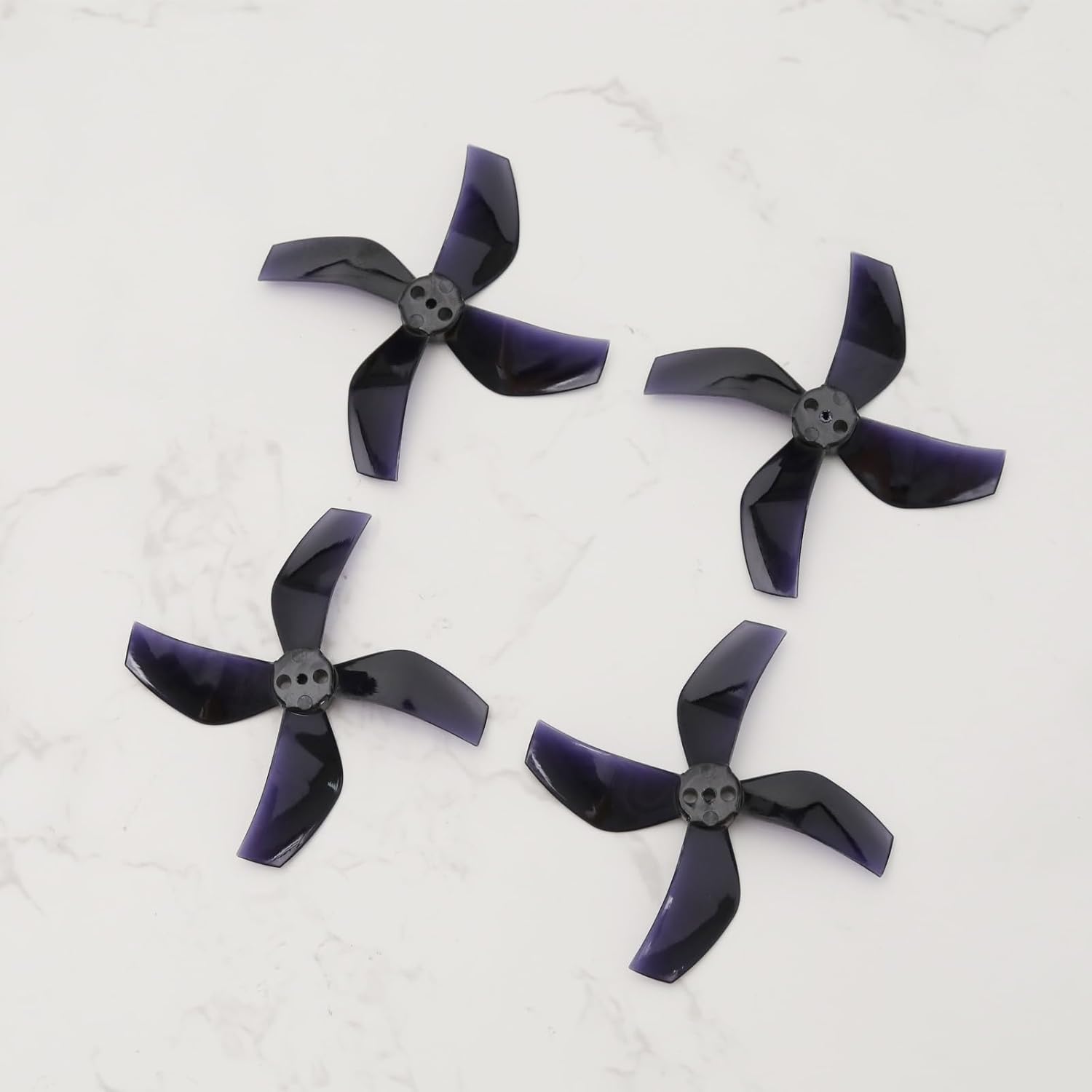 16PCS 2020 4-Blade Propellers with 1.5 mm Shaft Compatible with Beta85X HD Digital VTX Drone 1103 8000KV & 1105 5000KV Brushless Motors