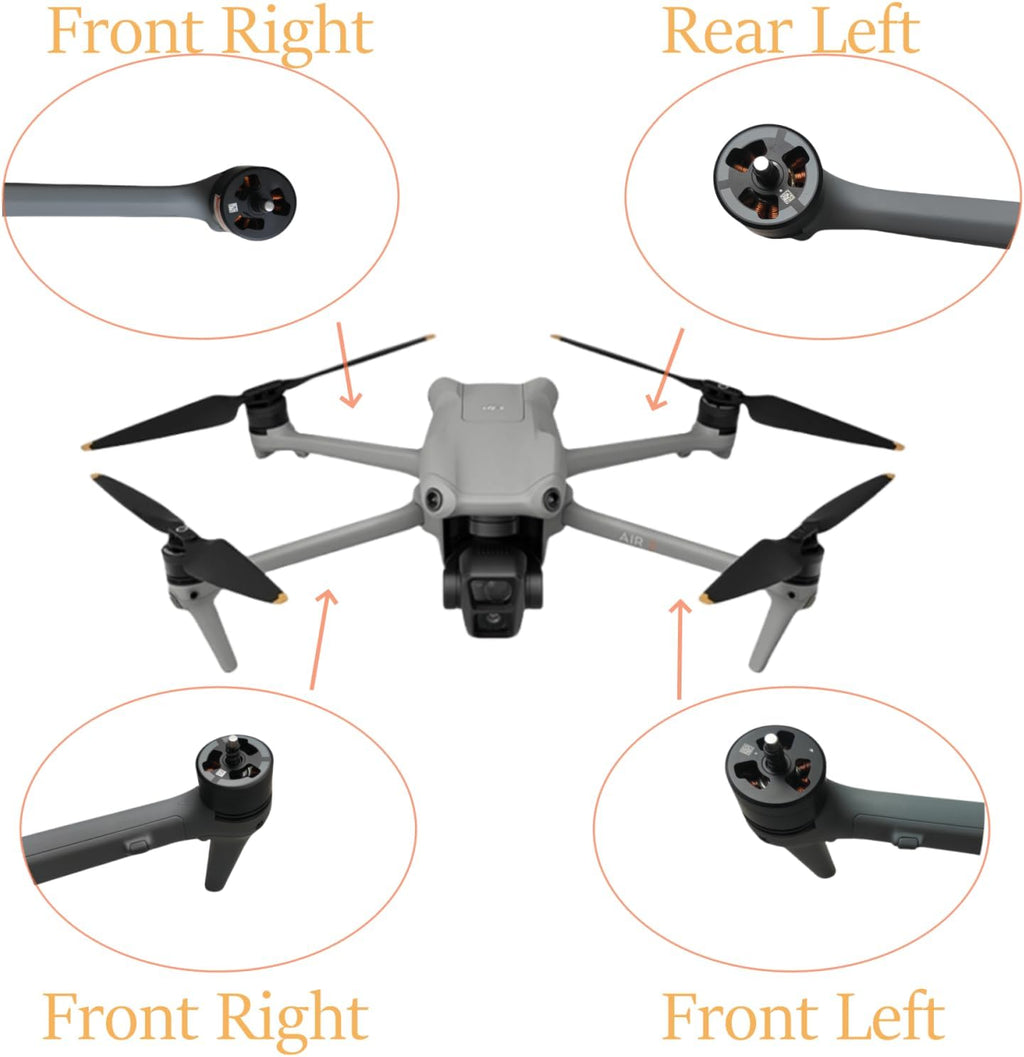 Repair Parts Motor Arm for Air 3 Drone Assembly Replacement for DJI Air 3 Spare Parts Drone Accessoried for Air 3 Rear Left
