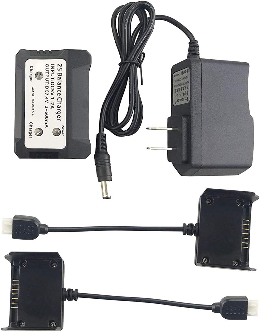 Accessories for HS700 MJX Bugs 3 pro B3pro D85 EX2H Brushless Four-axis Aircraft Lithium Battery Charger RC Drone 2in1 Balance Charger