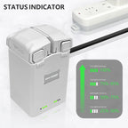 AMAZEAR Battery Charger for DJI Mini 5 Pro/Mini 4 3 Accessories,DJI Mini5Pro Mini4/3 Series Two-Way Charging Hub, Dual Batteries Rapid Charging Simultaneously, Compatible with Skyrover X1 Battery