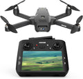 GPS Drone with EIS Camera 4.5 LCD Screen on Controller, FPV Drones Al Track&Orbit Mode with Professional with Auto Return Follow Me for Adult Beginner, GPS Brushless Drone Long Range Circle Fly,Under 249g