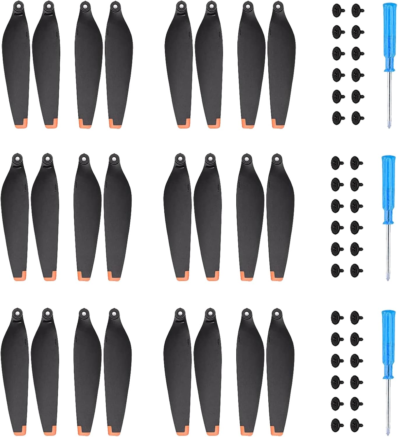 (24 CPS) Mini 4 Pro/Mini 3 Pro Propellers Compatible with DJI Mini 4 Pro/Mini 3 Pro Blades Props Wings Replacement Accessories (NOT for DJI 2022 Mini 3)