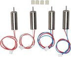 DC Coreless Motor, 4pcs 720 Brushed Coreless Motors 7x20mm Mini DC Motors for RC Drones and Quadcopters, Lightweight and Compact, Long Lasting