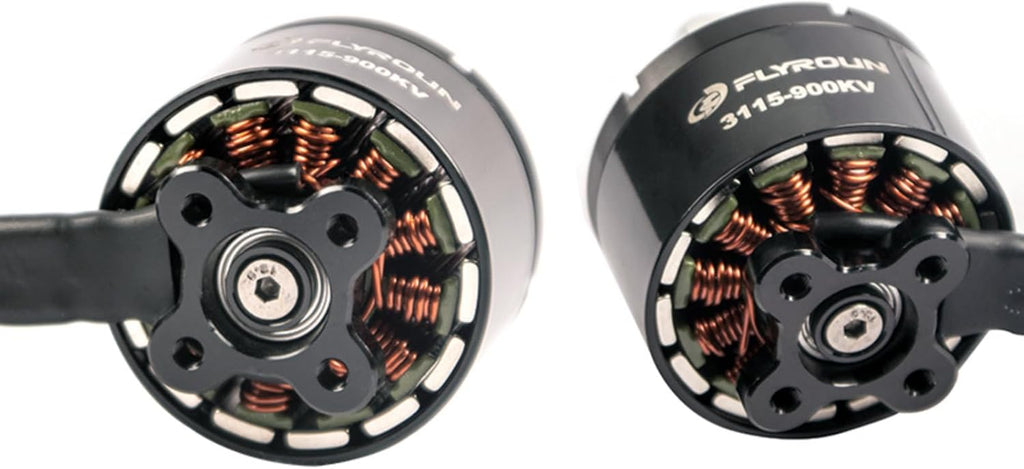 JeeFly 3115 900KV Brushless Motor CW Thread High Torque Drone Motor for Fixed Wing RC Plane, FPV Drones, Fishing & Aerial Photography Long Range (4)