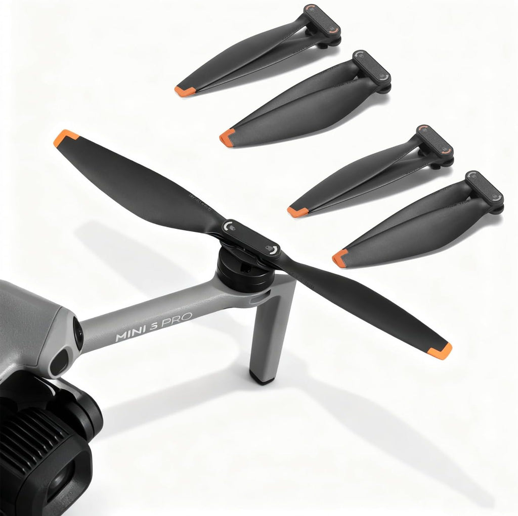 12Pcs Propellers for DJI Mini 5 Pro, Drone Replacement Plastic Propeller Blades, Lightweight and Durable Material, Low-Noise Design, Flexible Drone Accessories