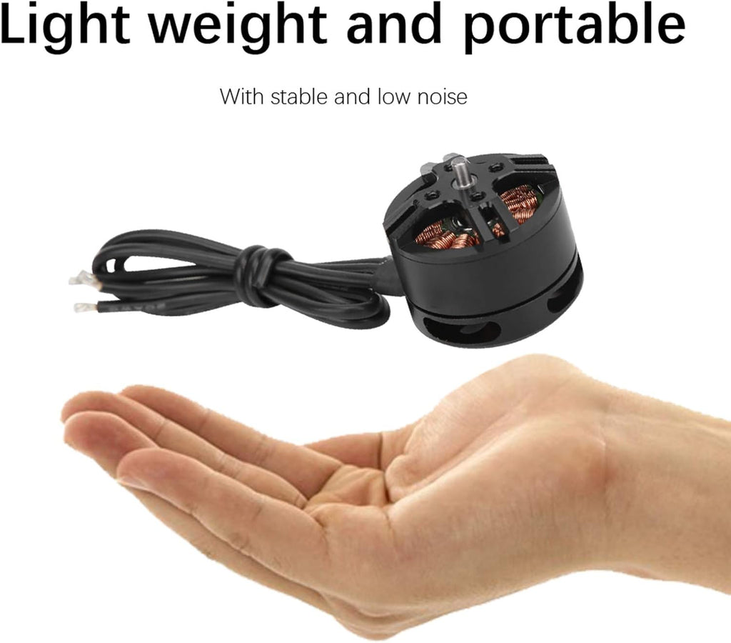 Brushless Motor, High-Speed 2300KV Replacement with Adapter, BE1806 RC Motor for Drone Enthusiasts, RC Quadcopter and Multicopter Modeling Projects