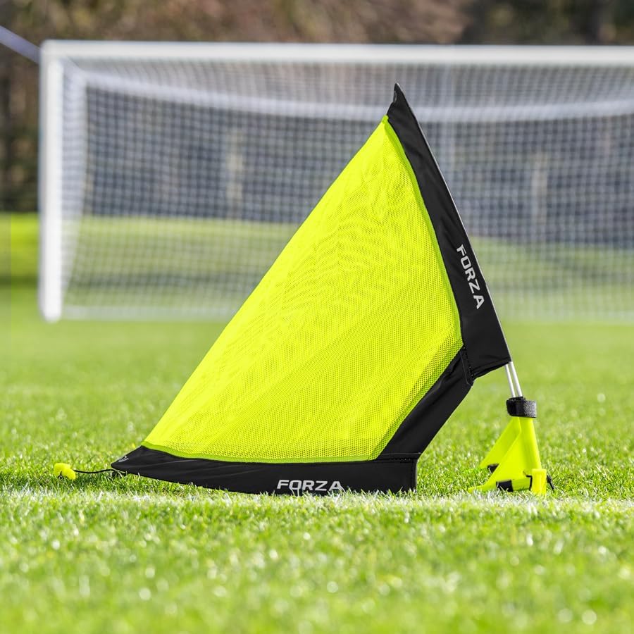 FORZA Pop-Up FPV Drone Racing Air Gates ¨C Foldable Race Gates with Reflective Strips, Ground Pegs & Carry Bag ¨C Outdoor Practice Gates ¨C 2.5ft, 4ft or 6ft ¨C Single or Pair (2, 2.5ft)
