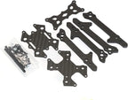 3.5inch Carbon Fiber FPV Frame Kit with 3D Print Ultralight Compatible for Racing Freestyle Quadcopter Drone Builds