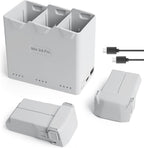 2 Pack Mini 3 Series Intelligent Flight Battery Plus with Two-Way Charging Hub for DJI Mini 4 Pro - 3850mAh-7.38V Drone Replacement Battery Pack with Charging Hub Combo for DJI