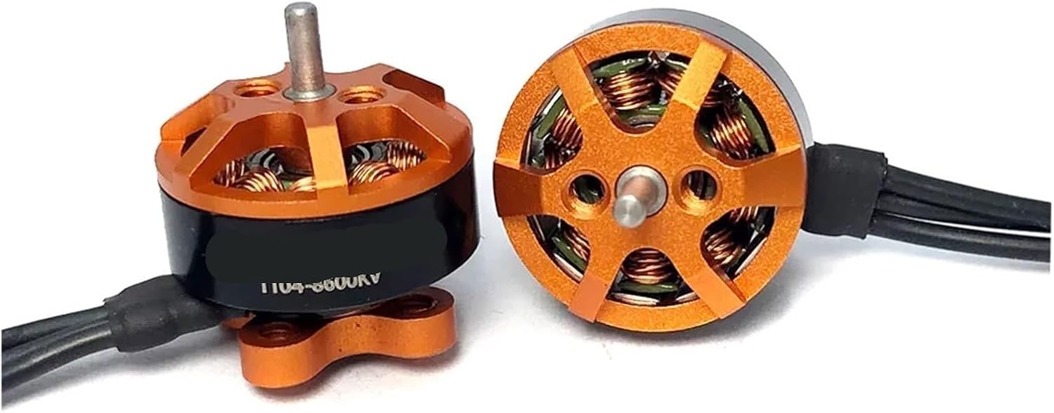 4Pcs 1104 7500KV 8600KV Brushless Motor for RC Drone 90-110mm FPV Racing Multirotor Quadcopter Alpha A75 Beta75X Crux3(4Pcs 1104 8600KV)