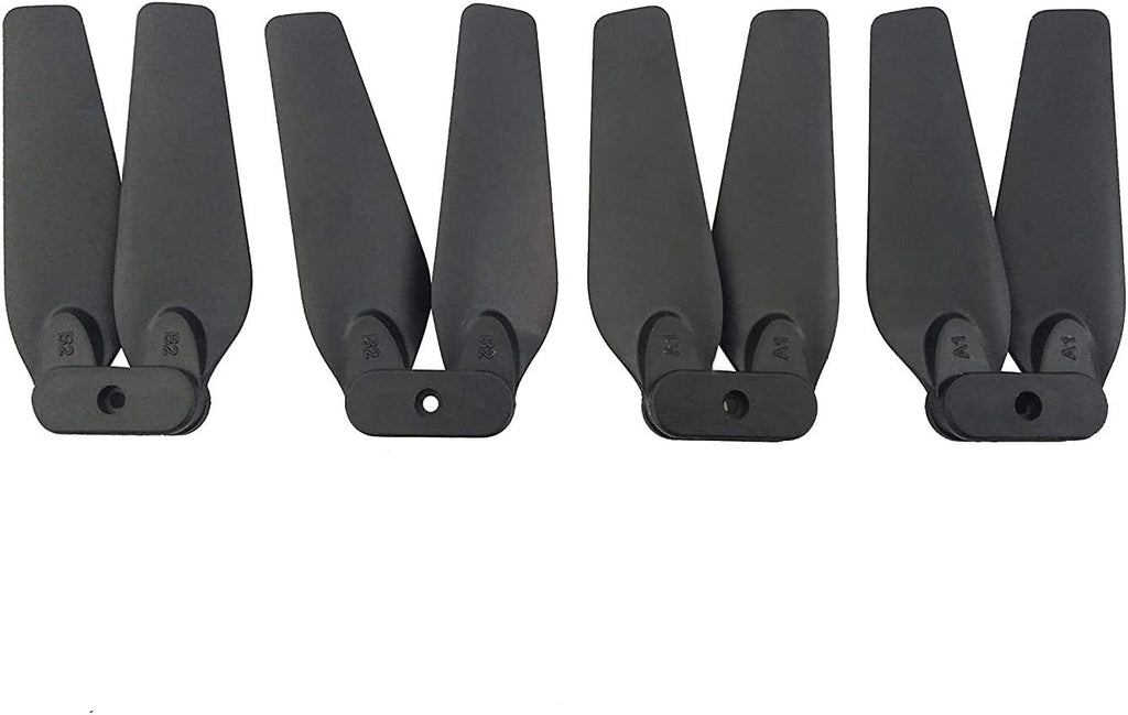16 PCS Black Propeller for E58 S168 JY019 Folding Quadcopter Drone