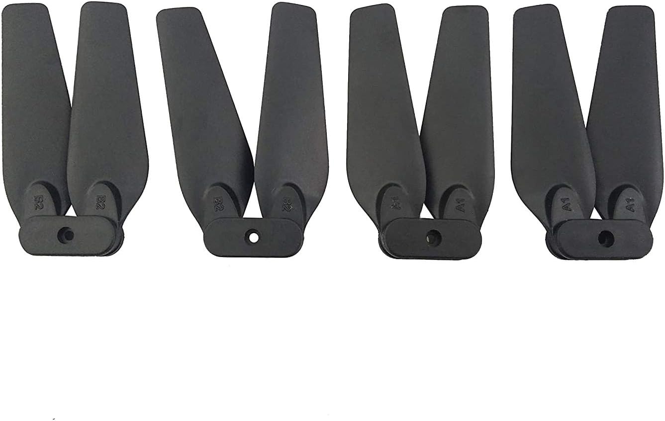 16 PCS Black Propeller for E58 S168 JY019 Folding Quadcopter Drone