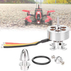 2211 RC Brushless Motor, Drone Brushless High Speed Motor with Blade Protector 23mm/0.9in Aircraft Brushless Motor for Wing Aircraft Airplane (2300kv)