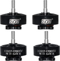 DYS 4pcs X2807 1300KV 1700KV FPV Brushless Motor,6S Drone Motor for 7,8Inch FPV Drone Frame Racing Quadcopter Motor Multirotor Drone Motors (X2807 1700KV 4PCS)