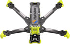 Volador II VD5 O4 Pro Air Unit Deadcat RC FPV Drone Racing Drone Quad T700 Carbon Fiber Quadcopter Frame Kit with 6mm Arm 5 Inch RC Hobbies Cinematic w/TPU Parts Yellow