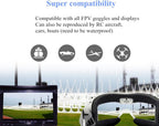 Crazepony Spotter V2 Micro FPV AIO Camera 5.8G with OSD Integrated Mic FOV170 Degree 700TVL Video Transmitter 40CH 20MW-200MW Adjustable VTX for Mini FPV RC Drone