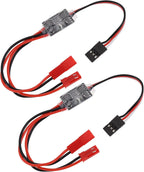2pcs 20A High Current Remote Control Electronic Switch 3-30V High Voltage Version Aerial Protection for RC Drone Water Pump PWM Signal Control