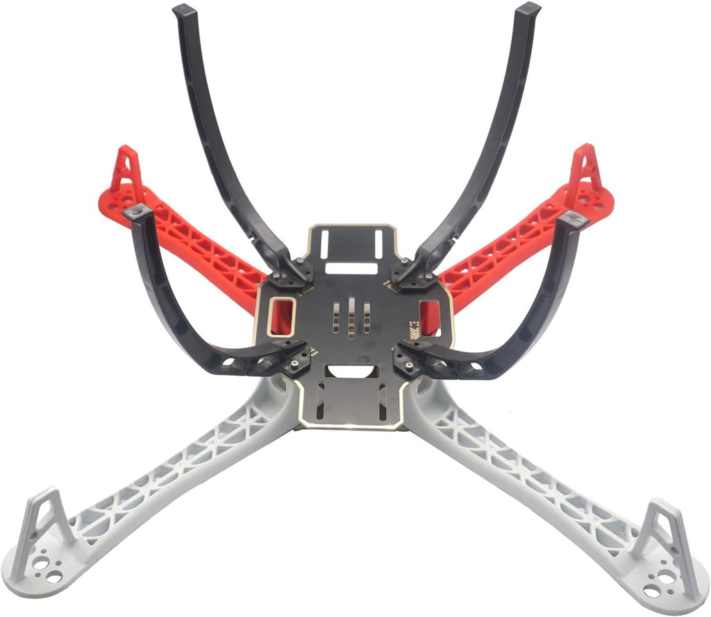 Share Goo F450 4-Axis Multi Rotor Airframe 450mm Drone Frame Airframe FrameWheel with Landing Skid Gear for RC Quadcopter Aircraft Frame Kits