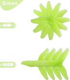 RC Propeller 2023 2 Inch 3-Blade Propeller 3 Holes Props for Gemfan Hurricane for 1105-1108 Brushless Motor RC Drone FPV Racing Toothpick 8CW 8CCW(Gray, Green)