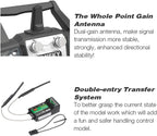 FLYSKY FS-i6X 10CH 2.4GHz RC Transmitter Controller with FS-iA6B Receiver Upgrade Cable for RC Boat Racing Drone (Mode_2)
