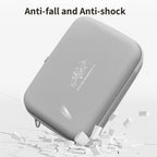 Hard Case for Antigravity A1, Waterproof PU Large Capacity Storage Shoulder Bag Travel Carrying Case for Antigravity Vision Goggles, Grip Controller and Drone Accessories (Standard Bundle)