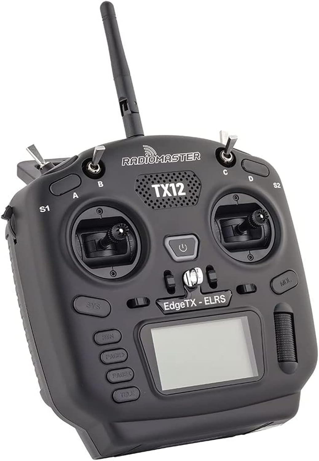 RadioMaster TX12 MKII ELRS 16CH Support OPENTX and EDGETX Remote Control Transmitter for RC Drone Mode 2 (Tx12 CC2500+ 5000)