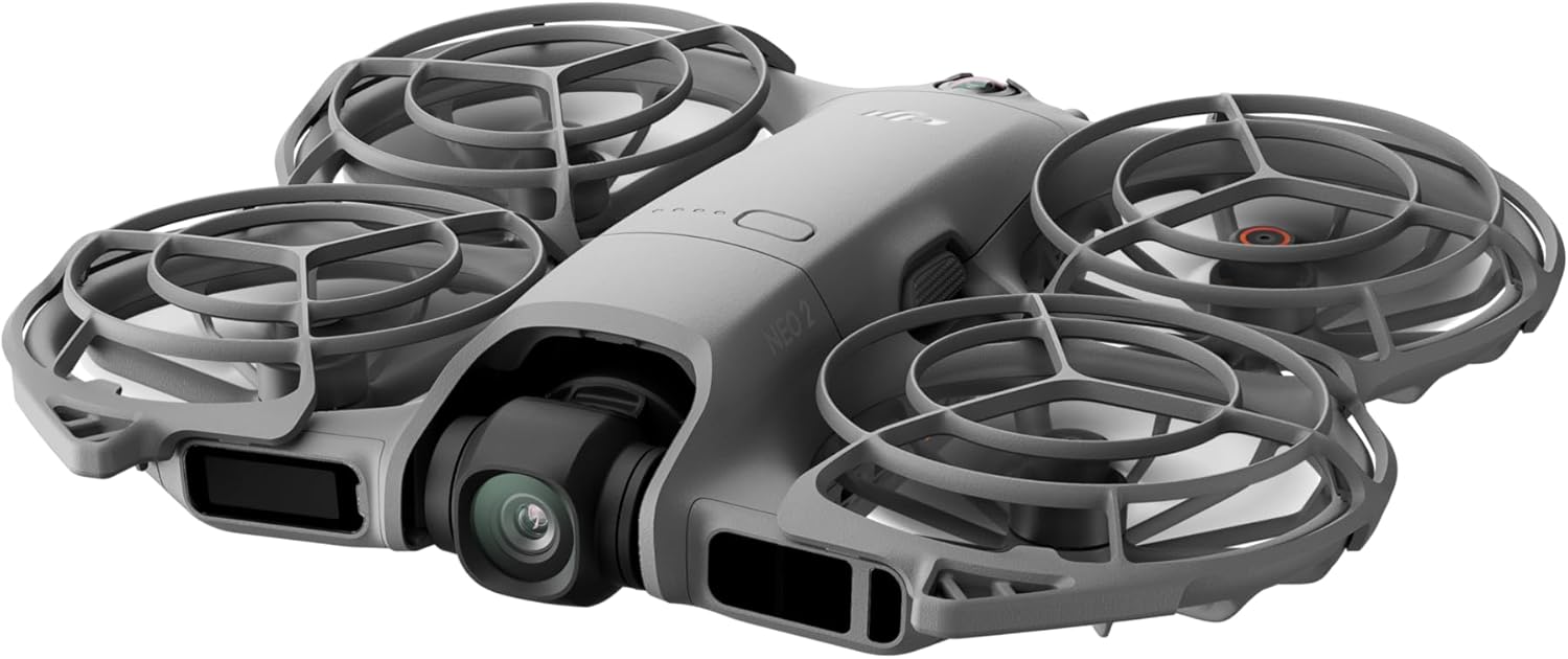 DJI Neo 2 Motion Fly More Combo With RC Motion 3 & Goggles N3, Stable Transmission With Digital Transceiver, 4K Drone for Beginners, FPV Flying, 3 Batteries