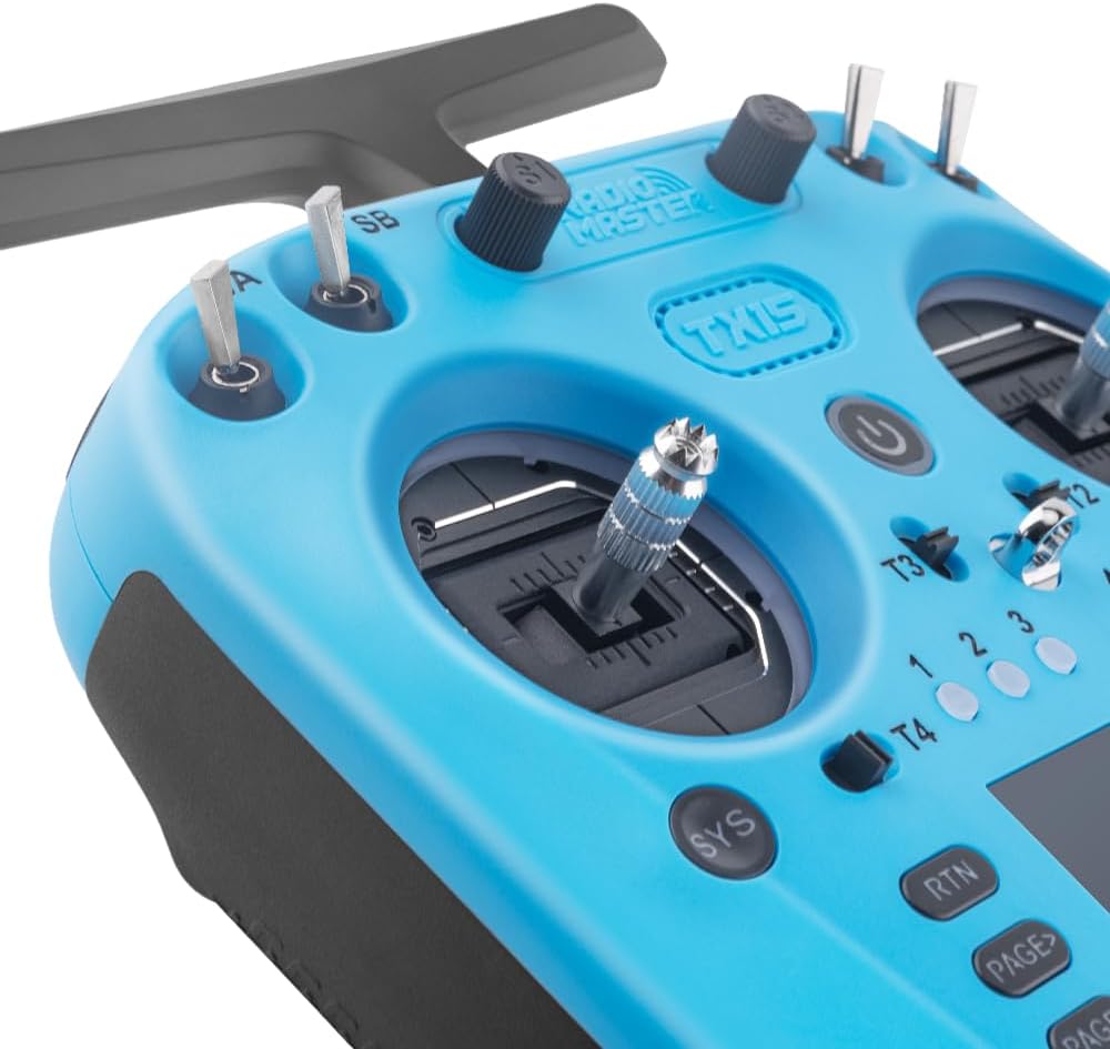 RadioMaster TX15 ExpressLRS Hall Gimbals IPS Touchscreen Radio Controller Mode 2 (Blue)