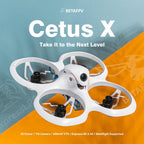 BETAFPV Cetus X FPV Kit with Betaflight FC LiteRadio 3 Transmitter C04 Cam VR03 Goggles with DVR Recording Function, Supported 2S Power Advanced RTF Kit for FPV Beginners to Fly Faster Further-ELRS V3