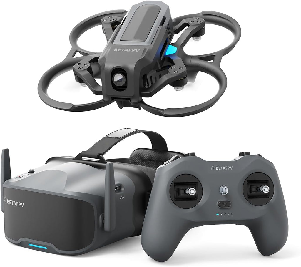 BETAFPV Aquila20 HD FPV Kit with Aquila20 HD Whoop LiteRadio 4 SE Radio Transmitter VR04 HD Goggles Built-in HD Digital VTX P1, Supported 3 Modes 2S Power System FPV Drone Advanced RTF Indoor Outdoor