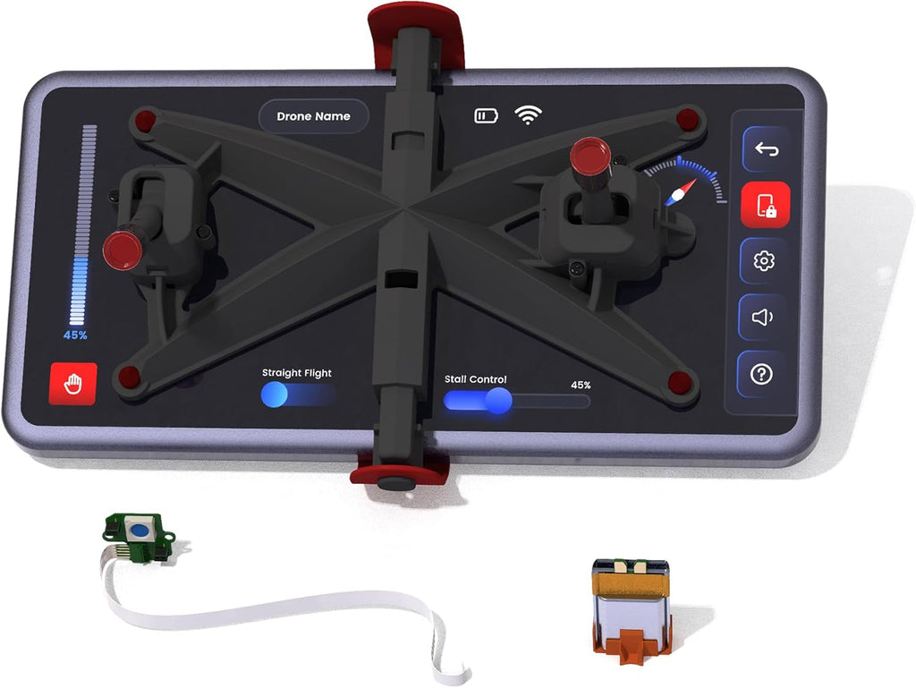 XF Bundle Kit for IOS & Android devices by BionicBird - Controller & accessories compatible with the X-Fly ornithopter drone