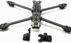 HXBER Mark4 7inch 295mm with 5mm Arm Quadcopter Frame 3K Carbon Fiber 7'' FPV Freestyle Racing Drone with Black Print Parts for DIY FPV