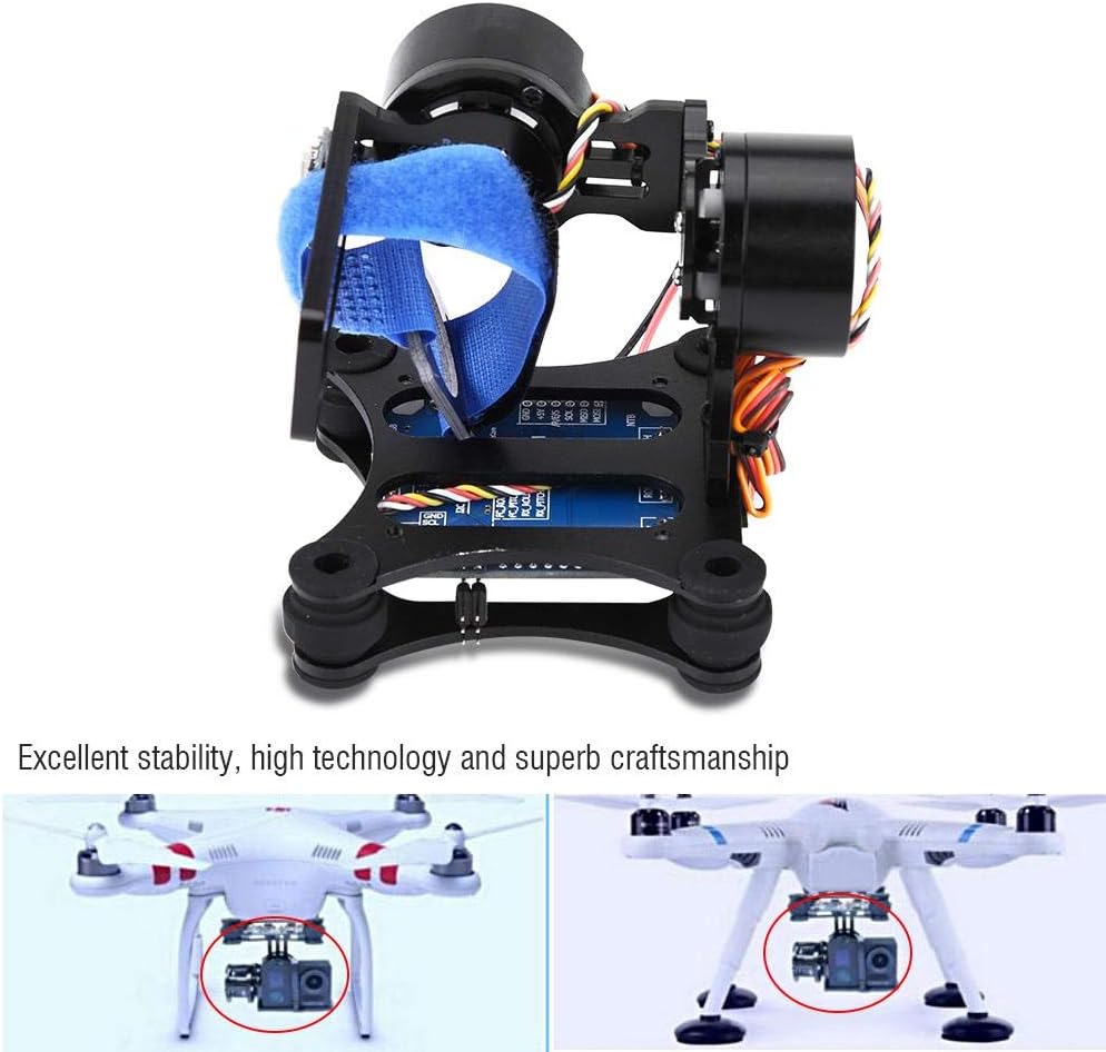 Brushless Gimbal BGC 2 2 Stabilizer for 3 3+ 4 Camera 3-Axis Drone Gimbal with CNC Aluminum Alloy Frame