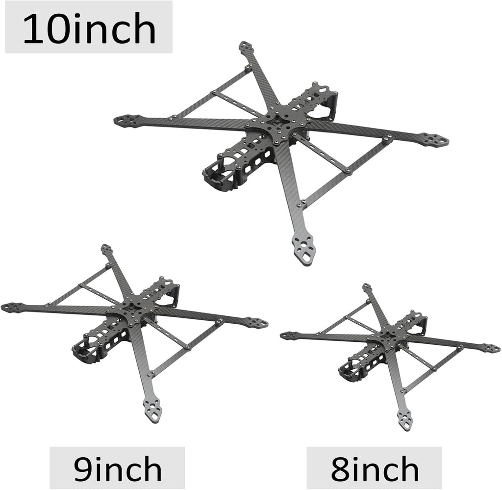 GoolRC DF-V2 FPV Drone Frame KIT 10inch 427mm Carbon Fiber for Remote Control FPV Freestyle Long Range Racing Drone Quadcopter