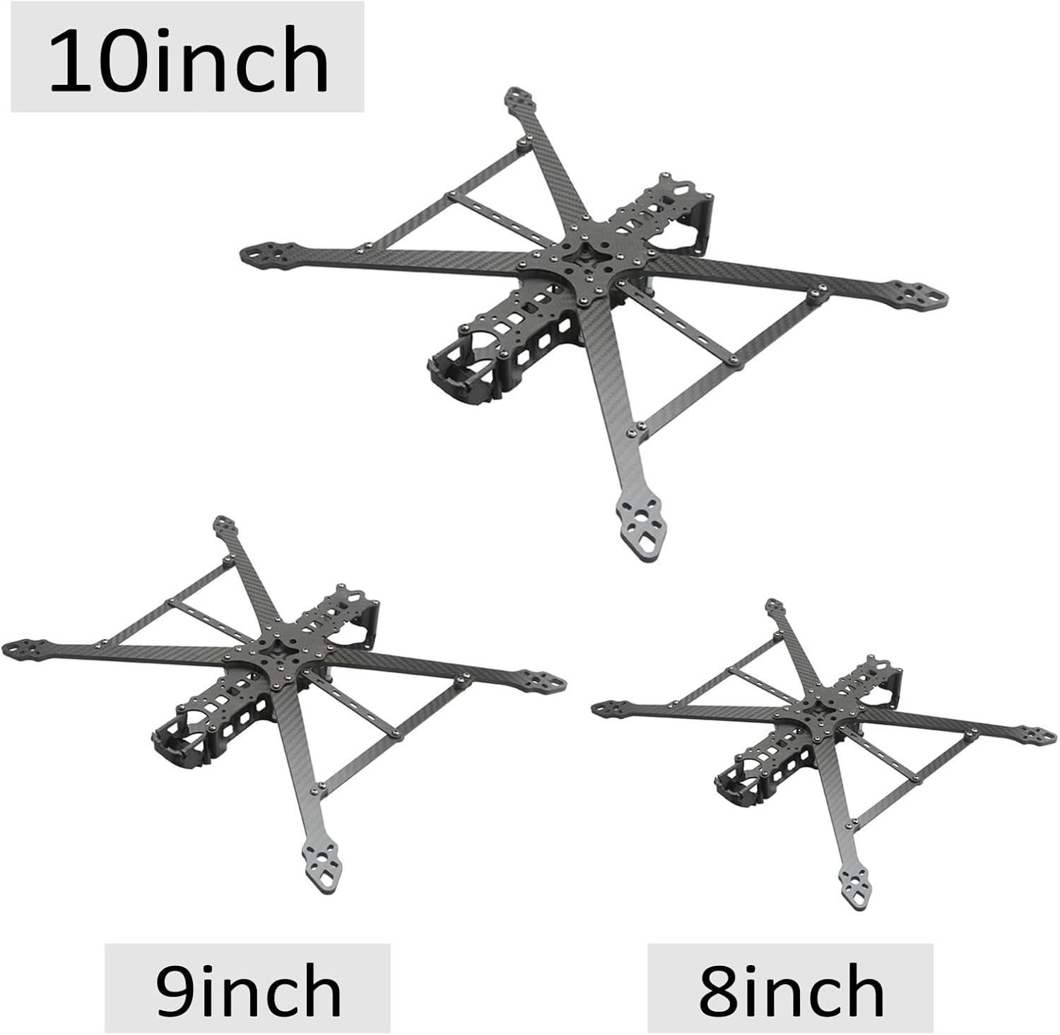 GoolRC DF-V2 FPV Drone Frame KIT 10inch 427mm Carbon Fiber for Remote Control FPV Freestyle Long Range Racing Drone Quadcopter