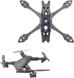 QAV-S 5inch Frame FPV Traverser For All-carbon Fiber Frame Fall-resistant NEW 5inch 225mm Wheelbase X-type Split Carbon Fiber Frame Kit For FPV Drones Upgraded NUMI QAV-S