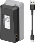 Hanatora USB Battery Charger with Quick Charge 3.0 for DJI Mini 4K/2/Mini SE/2 SE Drone,Indicator Display Raqid Charging Hub Accessories,Check Battery Level