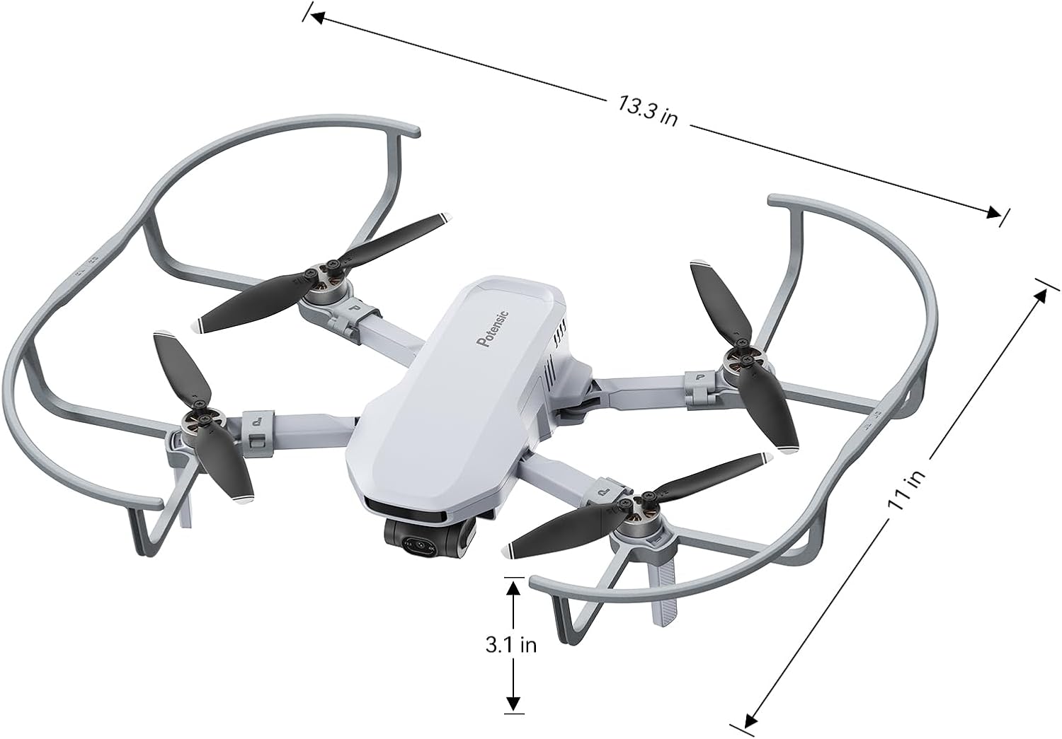 Potensic 360¡ã Propeller Guard, Compatibility: Potensic ATOM LT, ATOM SE, ATOM, ATOM 2