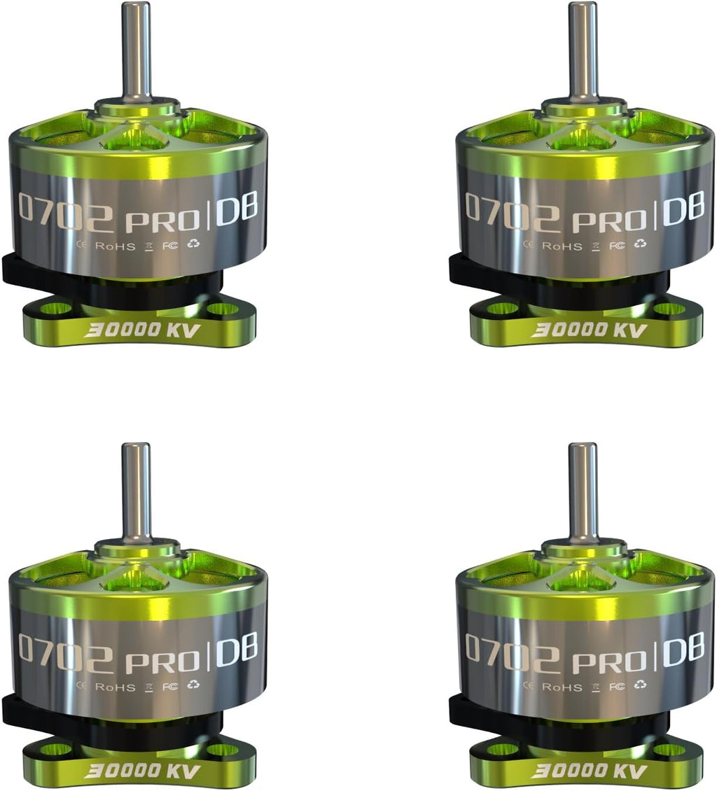 MEIVIFPV 4pcs VCI 0702 30000KV Brushless Motor 1S Light Weight FPV Motor for 65mm FPV Racing Whoop Quadcopter Drones