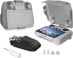 Arzroic Sun Hood Kit for DJI Mini 3/3 Pro RC Controller Accessories - Anti-Glare Sun Shade Cover and Neck Lanyard