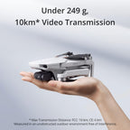 DJI Mini 2 SE Drone with QHD Video, 31-Min Flight Time, Under 249 g, Auto Return to Home, 3-Axis Gimbal Drone with EIS, Lightweight Mini Drone with Camera for Beginners (Renewed)