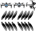 16PCS Universal 70mm/2.76In Foldable Propellers and Screws Replace Parts for S166/S166MAX/S167/S196 RC Quadcopter Blade Parts