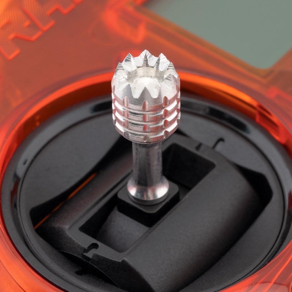 RadioMaster Pocket Portable Remote Controller Hall Gimbal EdgeTX Built in LED Light Mode 2 Batteries Not Included (Orange, ELRS)
