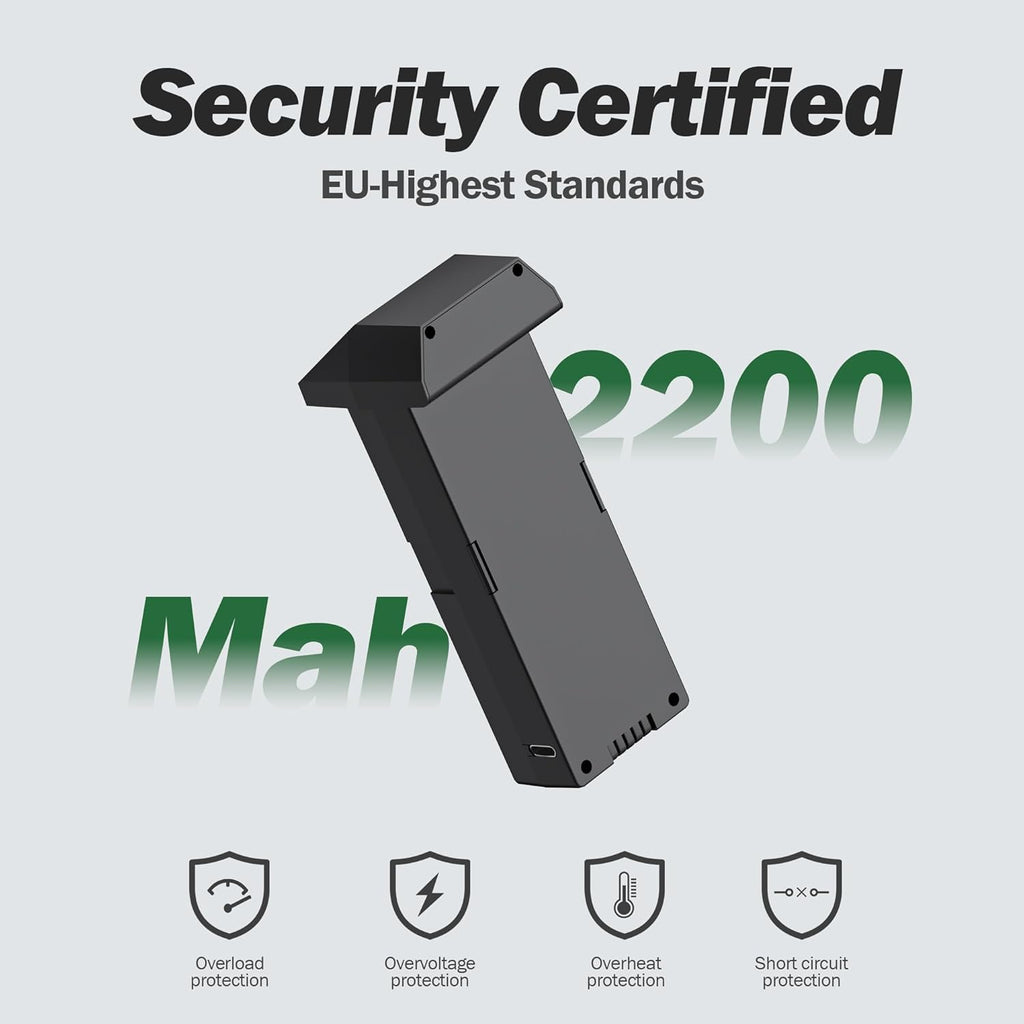 Rechargeable Modular Battery Suitable for Models K610/K600/K600GPS, Camera Drone with Modular Battery, efficient and Long-Lasting Flight